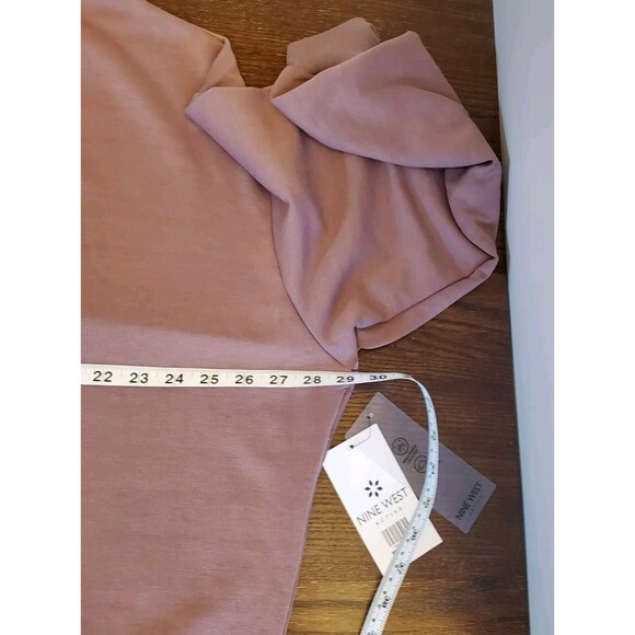 NWT Nine West Active Fuchsia Sweatshirt Sz 3X Breathable Comfort Soft - Picture 3 of 16